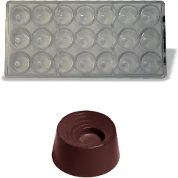 Forma na pečení Forma na pralinky (díra 12,35g) 3x7tvarů/forma