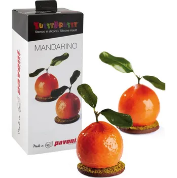 Forma na pečení Forma silikonová design Mandarino 3D (mandarinka) 20x90ml, ⌀5,7, v.5cm