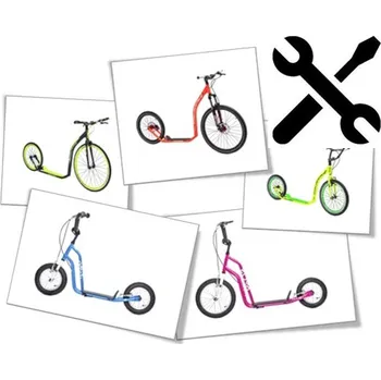 Koloběžka Montáž koloběžek a odrážedel značky YEDOO