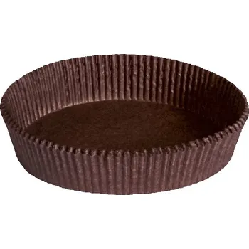 Jednorázové nádobí Košíček papírový prům. 100, v.23mm (celohnědý) 1000 ks/bal