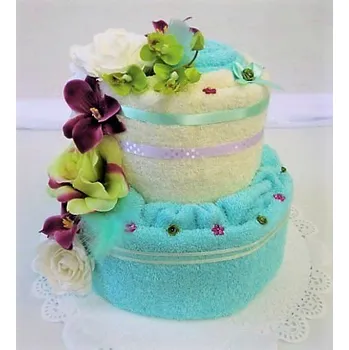 Veratex Textilní dort 2- DD dvoupatrový