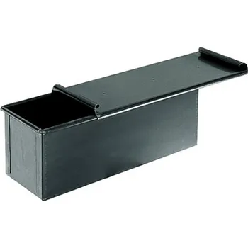 Nádoba na pečení Forma s víkem na toustový chléb ( modrá ocel) 35x10, v.10cm