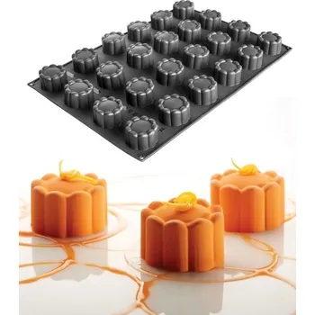 Nádoba na pečení Forma silikonová (24ks charlotte) prům.6,5, v.3,8cm, 105ml