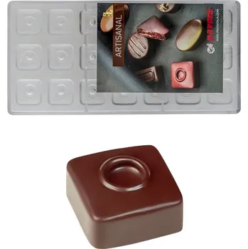 Forma na pečení Forma na pralinky (kostka s kruhem 10g) 3x7 tvarů/forma