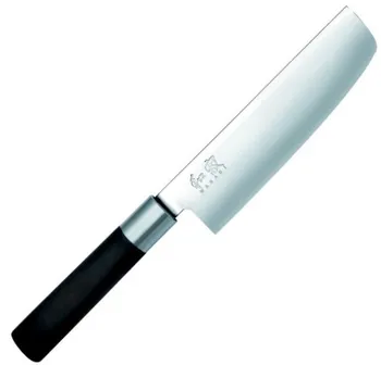 Kuchyňský nůž KAI Wasabi Black Nakiri nůž na zeleninu 16,5 cm