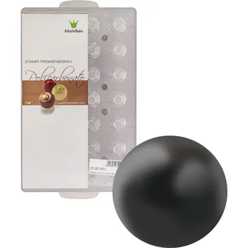 Forma na pečení Forma na 3D pralinky magnetická (koule 8g) 7x4 tvarů/forma