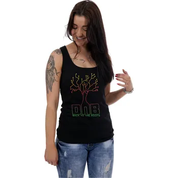 Dámské tílko DNB Strom černé Velikost: L