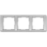 3901F-A00130 08 Rámeček, trojnásobný, vodorovný, Time, titanový