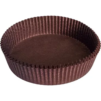 Jednorázové nádobí Košíček papírový prům. 90, v.22,5mm (celohnědý) 1000 ks/bal