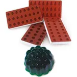 Forma silikonová na želatinu (ostružina) 3x8 tvarů/forma