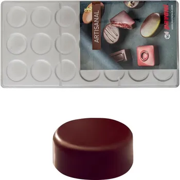 Forma na pečení Forma na pralinky (kulatá hladká 10g) 3x7 tvarů/forma