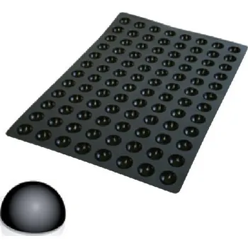 Nádoba na pečení Forma silikonová (96ks polokoule) prům.3,5, v.1,75cm