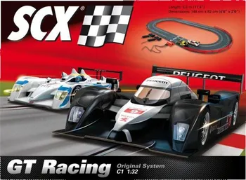 Set autodráh SCX C1 GT Racing