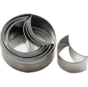 Vykrajovátko Vykrajovátka sada 6ks v dóze (půlměsíc) tvar: 6,5-9,5, v.3cm