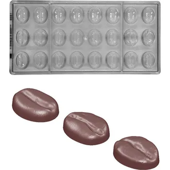 Nádoba na pečení Forma na pralinky ( zrnka kávy 3g) 8x3 tvary/forma