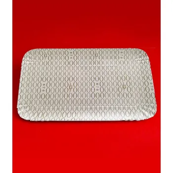 Jednorázové nádobí Tácek s ochrannou fólií s dekorem 26x17,7cm 10 kg/bal