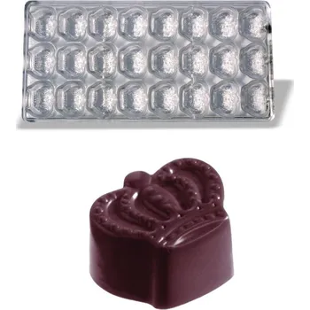 Forma na pečení Forma na pralinky (královská koruna 15g) 3x8 tvarů/forma