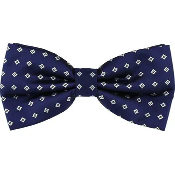 Pánský modrý motýlek s obdélníky (Pánský motýlek)