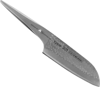Kuchyňský nůž Chroma P-02HM Type 301 Hammered 17,8 cm