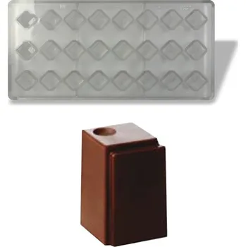 Forma na pečení Forma na pralinky (vysoká kostka 10g) 3x8 tvarů/forma