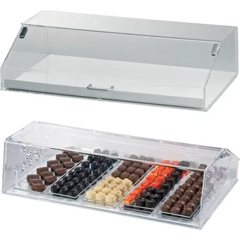 Vinotéka Vitrína stolní, plexisklo (průhledná) 60x36, v.16 cm