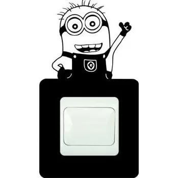 Samolepící dekorace Samolepka pod vypínač Mimoň 2 (dekorace na zeď)