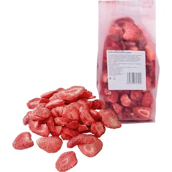 Sušené ovoce Jahoda sušená mrazem na plátky 100 g/sáček