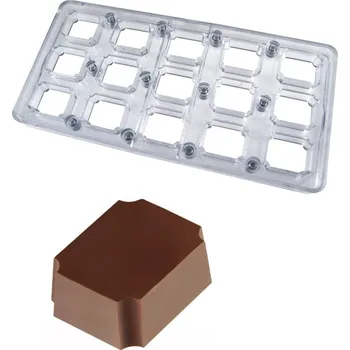 Nádoba na pečení Forma na pralinky magnetická (obdélník 15g) 3,5x3cm