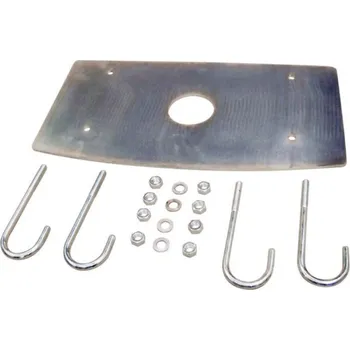 Pohon brány základová deska závory RAINBOW - kotevní sada pro závory Genius RAINBOW