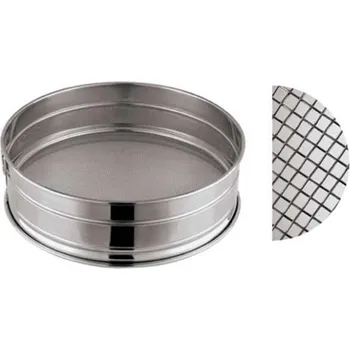 Cedník a síto Síto cukrářské nerez (středně hrubé) prům.30cm, v.8cm