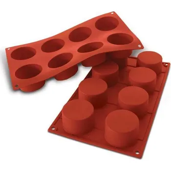 Nádoba na pečení Forma silikonová (8ks Cylindr) prům.6, v.3,5cm