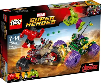 Stavebnice LEGO LEGO Super Heroes 76078 Hulk vs. Červený Hulk 
