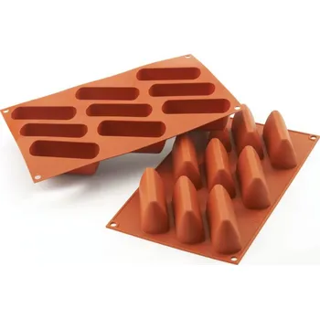 Forma na pečení Forma silikonová (9ks Gianduia) 9,35x3,15, v.4,25cm