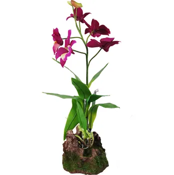 Dekorace do terária Lucky Reptile Jungle Plants Orchidej fialová 40 cm