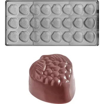 Nádoba na pečení Forma na pralinky (malina 10g) 3x8 tvarů/forma