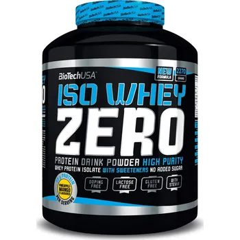 BiotechUsa Iso Whey Zero 2270 g, bílá čokoláda