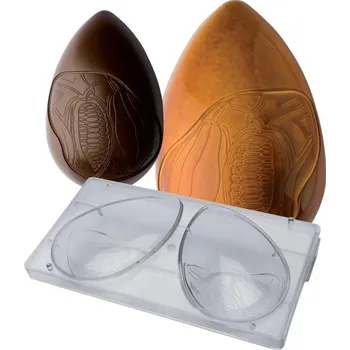 Forma na pečení Forma na vejce 240g (Dekoro Cabosse) 2 tvary/forma