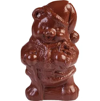 Forma na pečení Forma na čokoládu 3D (vánoční medvěd) 1 tvar/1 pár forem