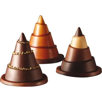 Nádoba na pečení Forma na čokoládu (vánoční stromek) 1 tvar/3 formy