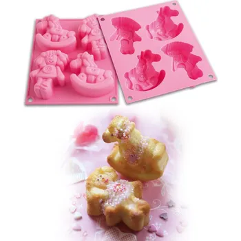 Forma na pečení Forma silikonová (Happy Dolly) 6,95x7,4, v2,8cm