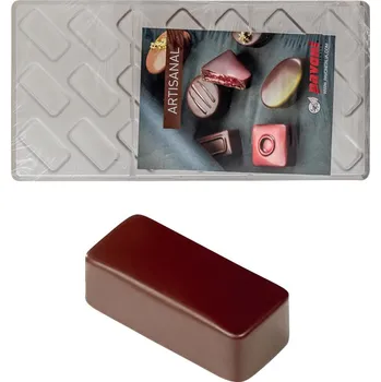 Forma na pečení Forma na pralinky (obdélník hladký 10g) 3x7 tvarů/forma