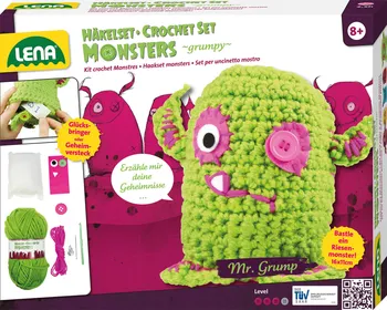 kreativní sada Lena Grumpy pletací monster