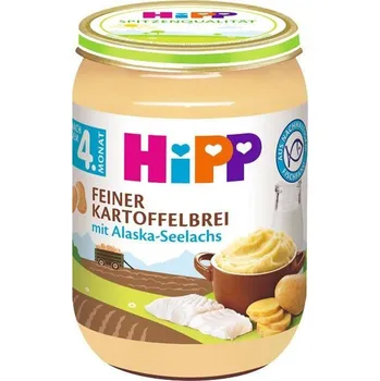 HiPP Jemná bramborová kaše s aljašskou treskou 190 g