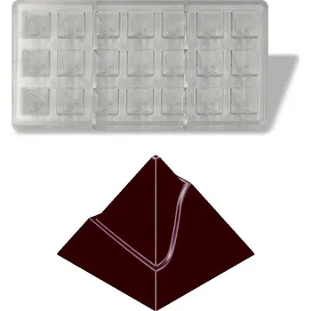 Forma na pečení Forma na pralinky (pyramida 7g) 3x7 tvarů/forma