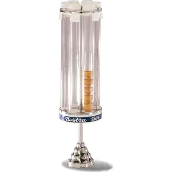 Zásobník na papírové ručníky Zásobník na kornouty otočný kov (6 tub) 6x6,5cm