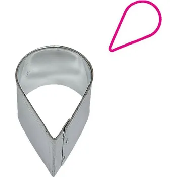 Vykrajovátko Vykrajovátko nerez minidezert (kapka) 6x3,8, v.2,5cm