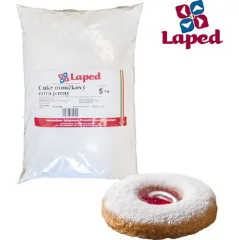 Cukr Laped - Cukr moučkový extra jemný (podsypový) 5 kg