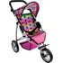 Kočárek pro panenku BINO 82912 růžový