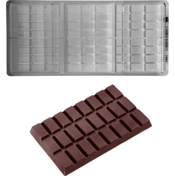 Forma na pečení Forma na čokoládovou tabulku 102g (obdélník) 1x3 tabulky/forma