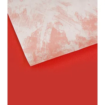 Balící papír Papír balicí dekorační 50g 75x100cm růžový 10 kg/bal